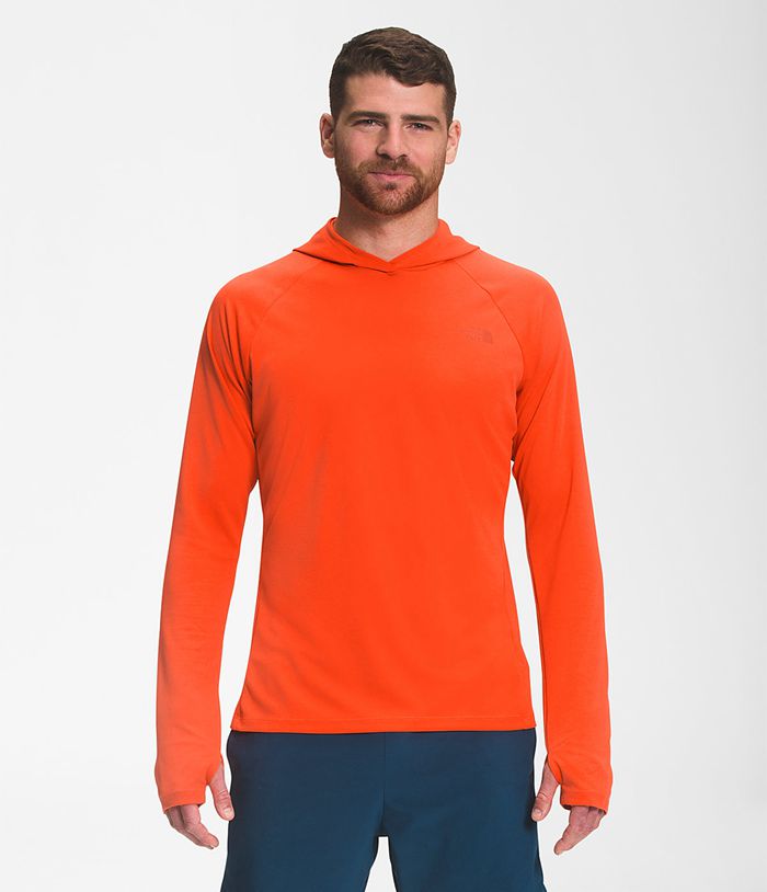 The North Face Hoodie Heren Wander Sun AUFM54321 - Oranje